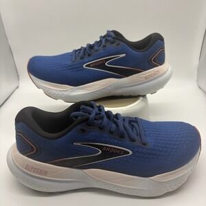 Brooks Glycerin 21 Shoes Womens 8 Blue Icy Pink Rose Daily Road Jogging Neutral